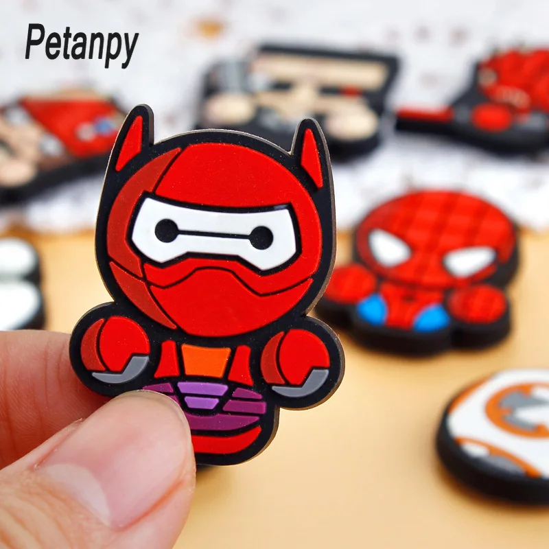 Милый мультфильм создание Marvel герои холодильник магнит наклейки игрушки большой