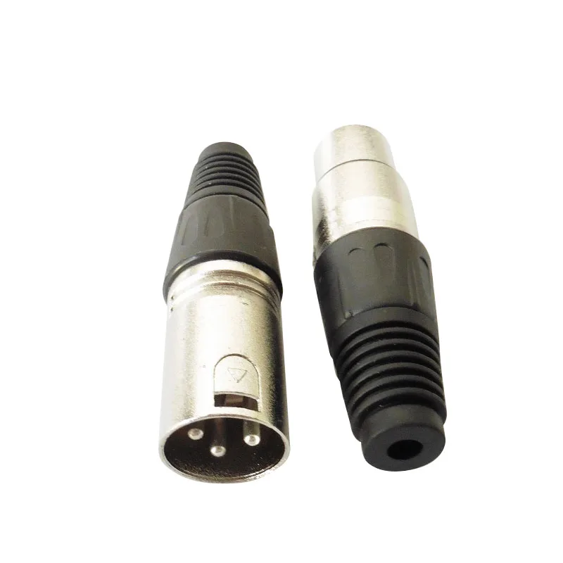 5 контактный/3 контактный Штекерный гнездовой разъем XLR черный гнездо аудиоразъем
