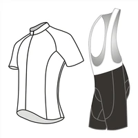 factory custom cycling jersey diy short sleeve jersey 19d gel pad bib shorts bike racing team biker male female cycling suit