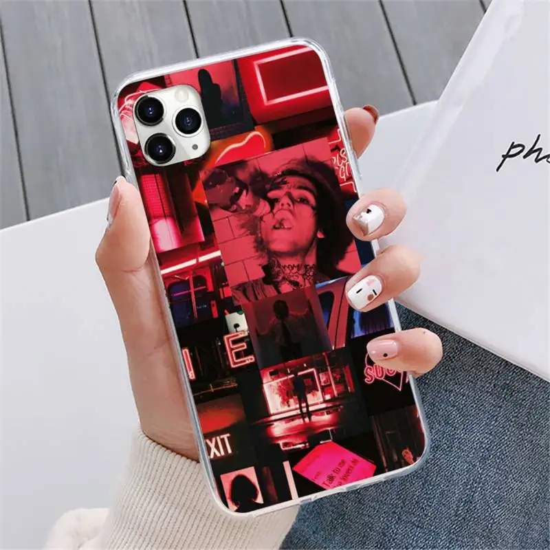 

Lil Peep Rap Phone Case For iphone 12 5 5s 5c se 6 6s 7 8 plus x xs xr 11 pro max mini