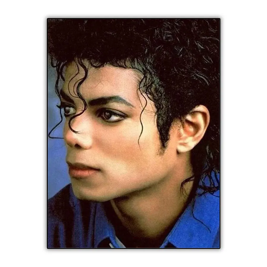 

5d Diamond Painting Cross Stitch Kit Michael Jackson Picture Full Drill Square Round Diamond Mosaic Embroidery Home Decor Art