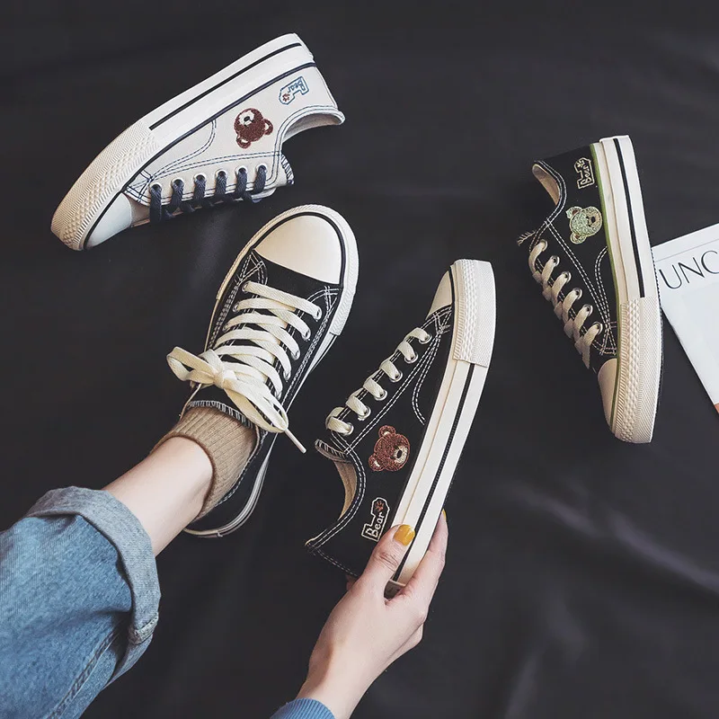 

Canvas Shoes Women's Spring 2021 New Breathable Flat Running Casual Shoes Women's Shoes