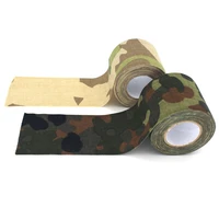 self adhesive non woven camouflage wrap rifle hunting shooting cycling tape waterproof camo stealth tape