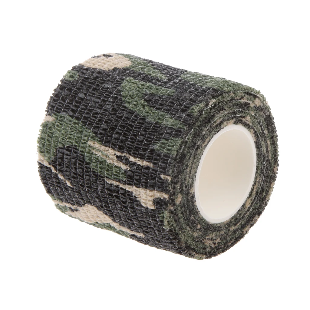 

New Camo Wrap Tape Rifle Gun Shooting Hunting Camouflage Stealth Webbing Tape