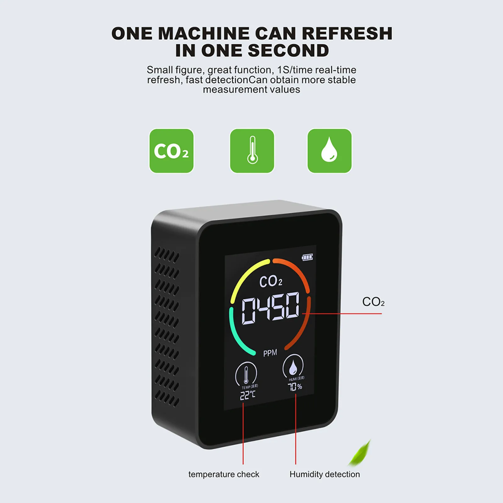 

Air Pollution Detector TVOC Tester Semiconductor Detector With Digital Display co2 sensor meter Gas analyzer air quality monitor