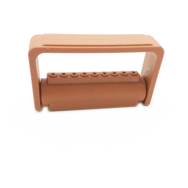 9 отверстий стоматологический алмазный Бур подставка коричневый держатель для