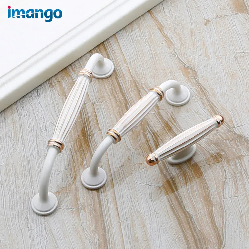 Римская колонна стиль ручки шкафа и антикварные мебельные для ящиков кухни