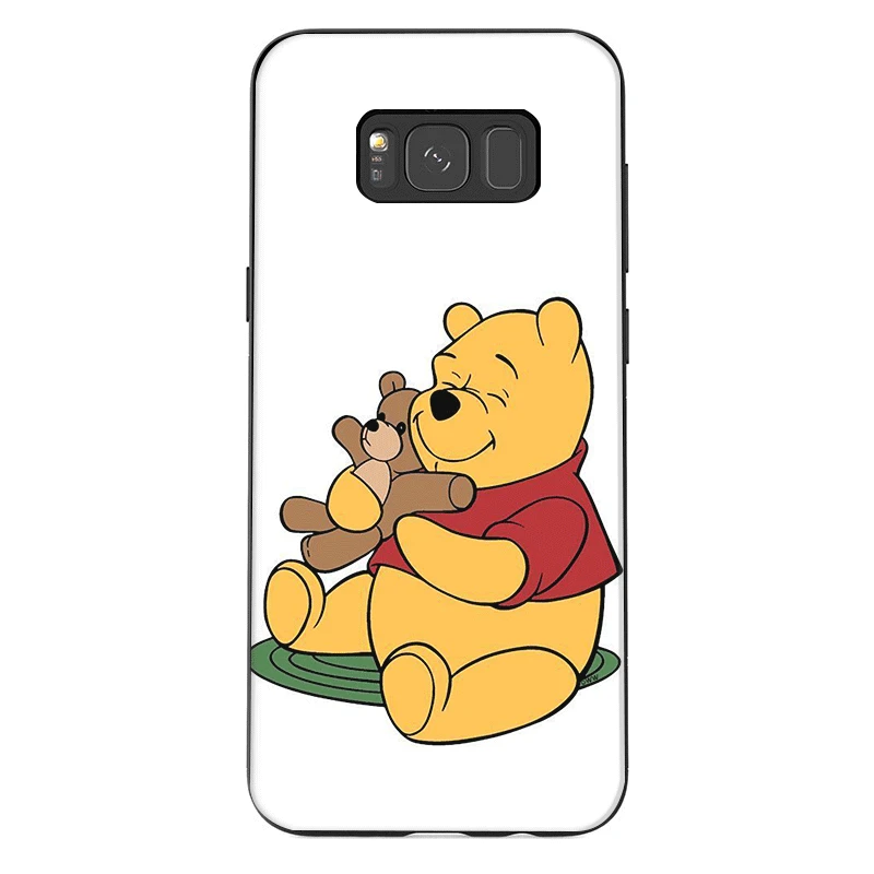 Мобильный чехол для телефона из термополиуретана для samsung Примечание 10 8 9 S6 S7 край S8 S9 S10 S10E плюс M10 M20 M30 M40 крышка "Винни-Пух"