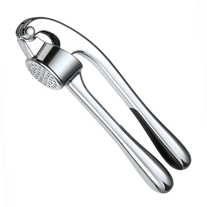 

Stainless Steel Garlic Press Manual Garlic Mincer Chopping Garlic Tools Curve Fruit Vegetable Tools Kitchen Gadgets