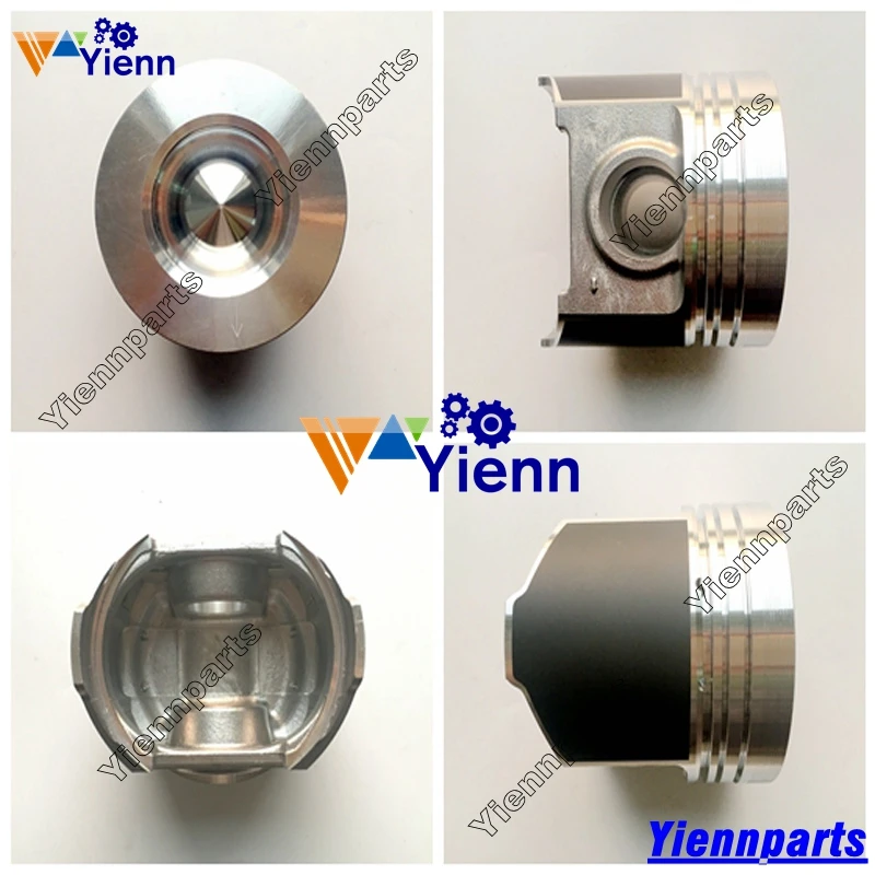 For Kubota V3300 V3300DIT Piston 1G527-21110 With Pin And Clips 98mm For Excavator V3300DIT Diesel Engine Repair Parts