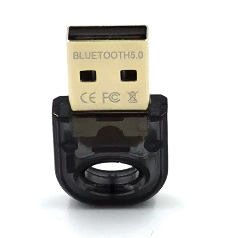 

HOT-USB Bluetooth 5.0 Bluetooth Adapter Receiver Transmitter Desktop Computer Set-Top Box