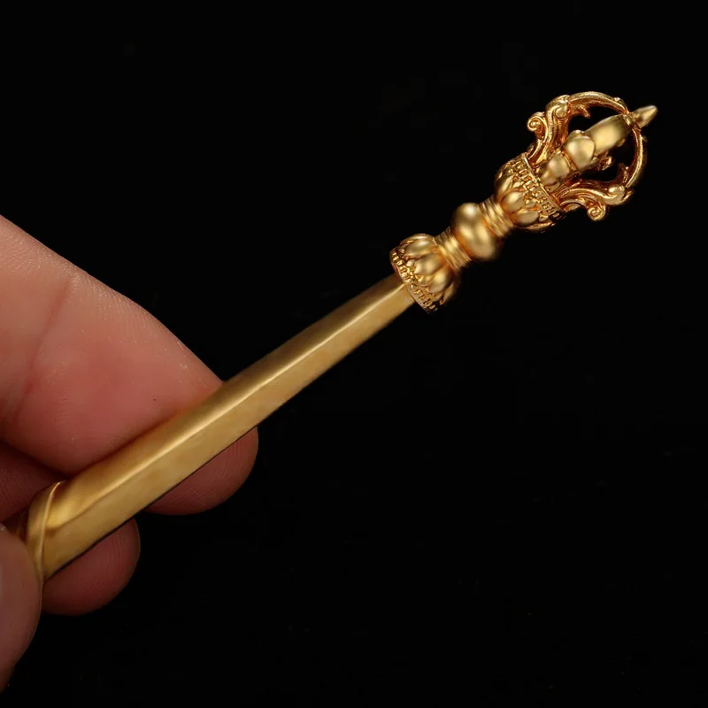 Медный Тибетский Ваджра Непал дзен буддизм украшения статуэтки поделки талисман