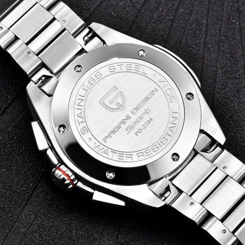 

PAGANI DESIGN chronograph waterproof stainless steel men watch new luxury brand watch men fashion sports quartz watch for men