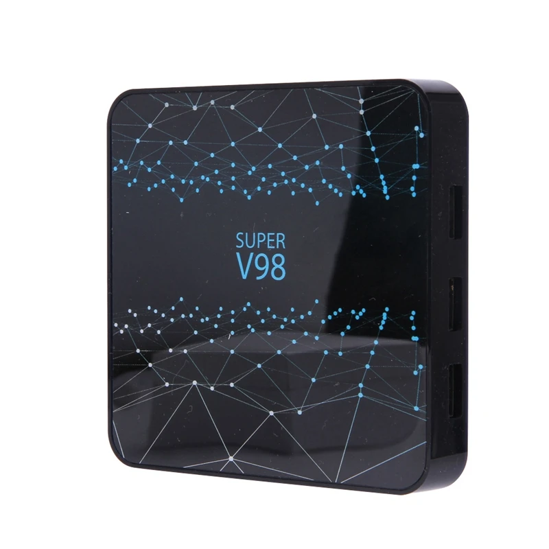 Топ для Smart TV Box V98 RK3318 Ram 4 Гб Rom 32 ГБ Android 9 0 интернет медиаплеер 2 4G WIFI Bluetooth Поддержка