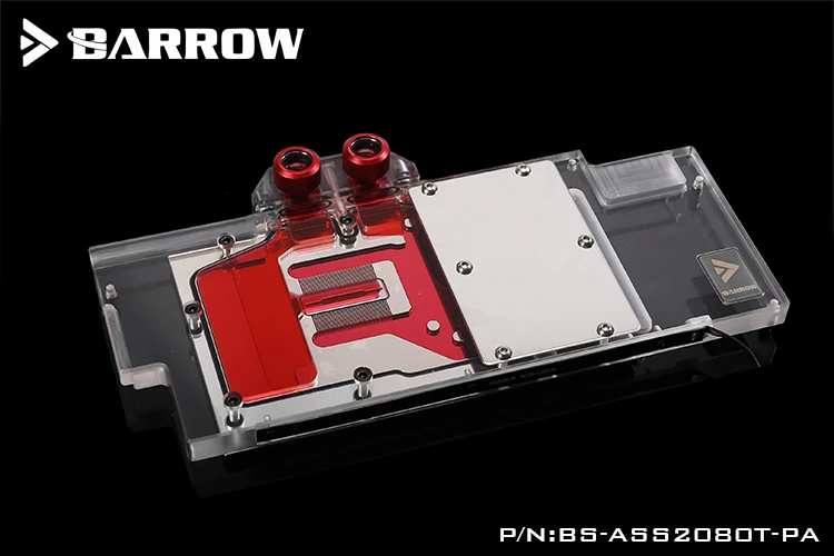 Блок водяного охлаждения Barrow GPU для ASUS STRIX RTX2080Ti/2080 графическая система с полным