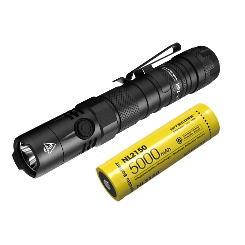 NITECORE MH12 V2 USB C Перезаряжаемые фонарик XP L2 V6 Макс 1200 люмен Спорт на открытом воздухе