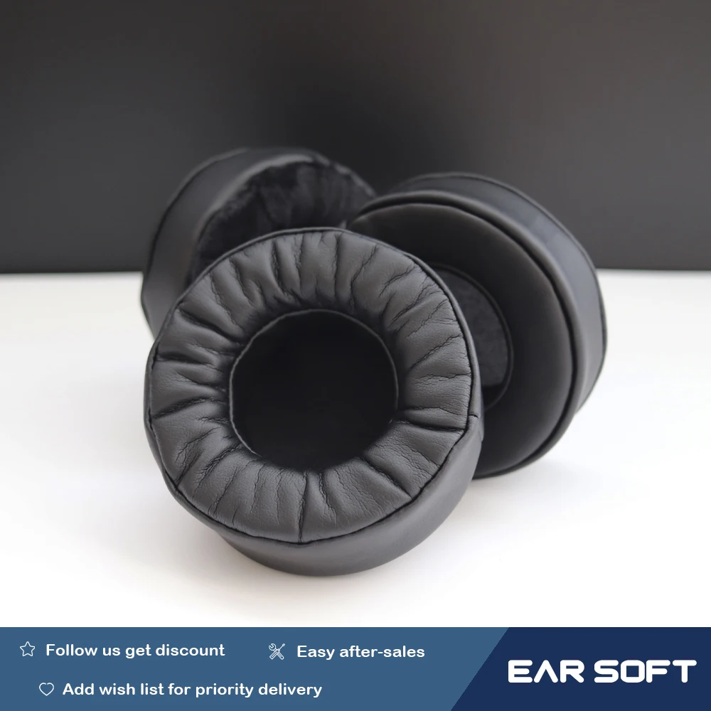 Earsoft Replacement EarPads Cushions for Vintage Yamaha YH1 Headphones Earphones Earmuff Case Sleeve Accessories