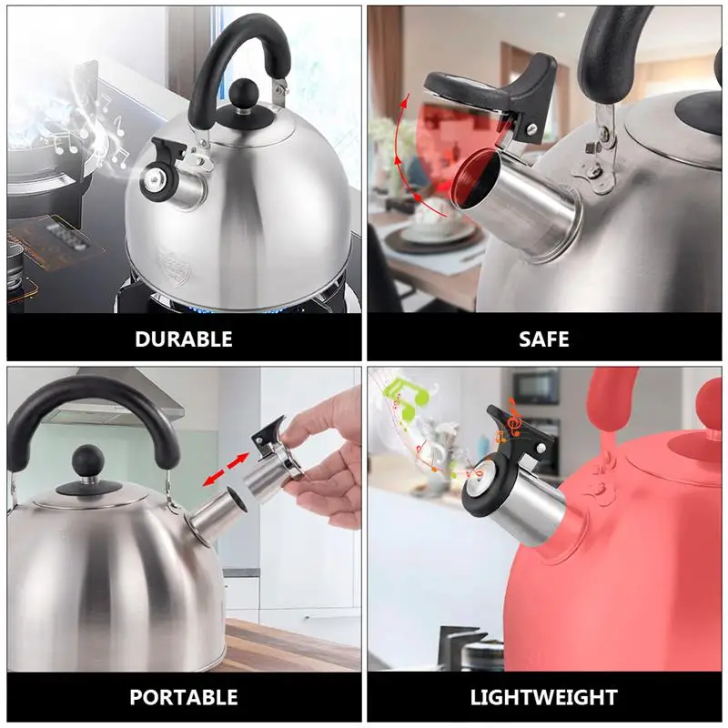 1pc Kettle Mini Practical Useful Durable Nozzle Lound Whistling Parts Spout for Kitchen Replace Home | Cookware