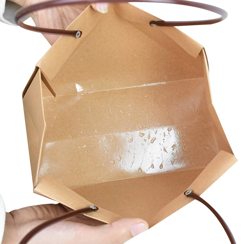 Портативная Водонепроницаемая коробка для цветов Подарочная десертов сделай