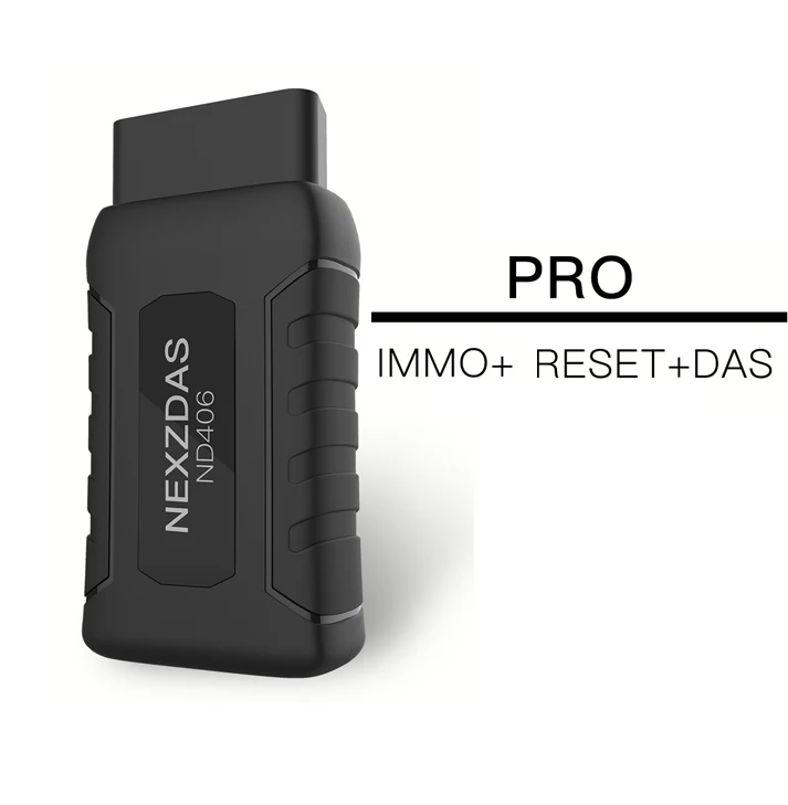 Pro HUMZOR NEXZDAS ND406 OBD Авто ключ программист иммобилайзер универсальный автомобильный диагностический инструмент OBD2 автомобильный код считыватель сканер - Цвет: Pro