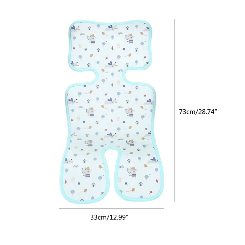 

Summer Stroller Cooling Pad 3D Air Mesh Breathable Pushchair Mat Mattress Baby Pram Seat Cover Cushion for Newborn K3NE