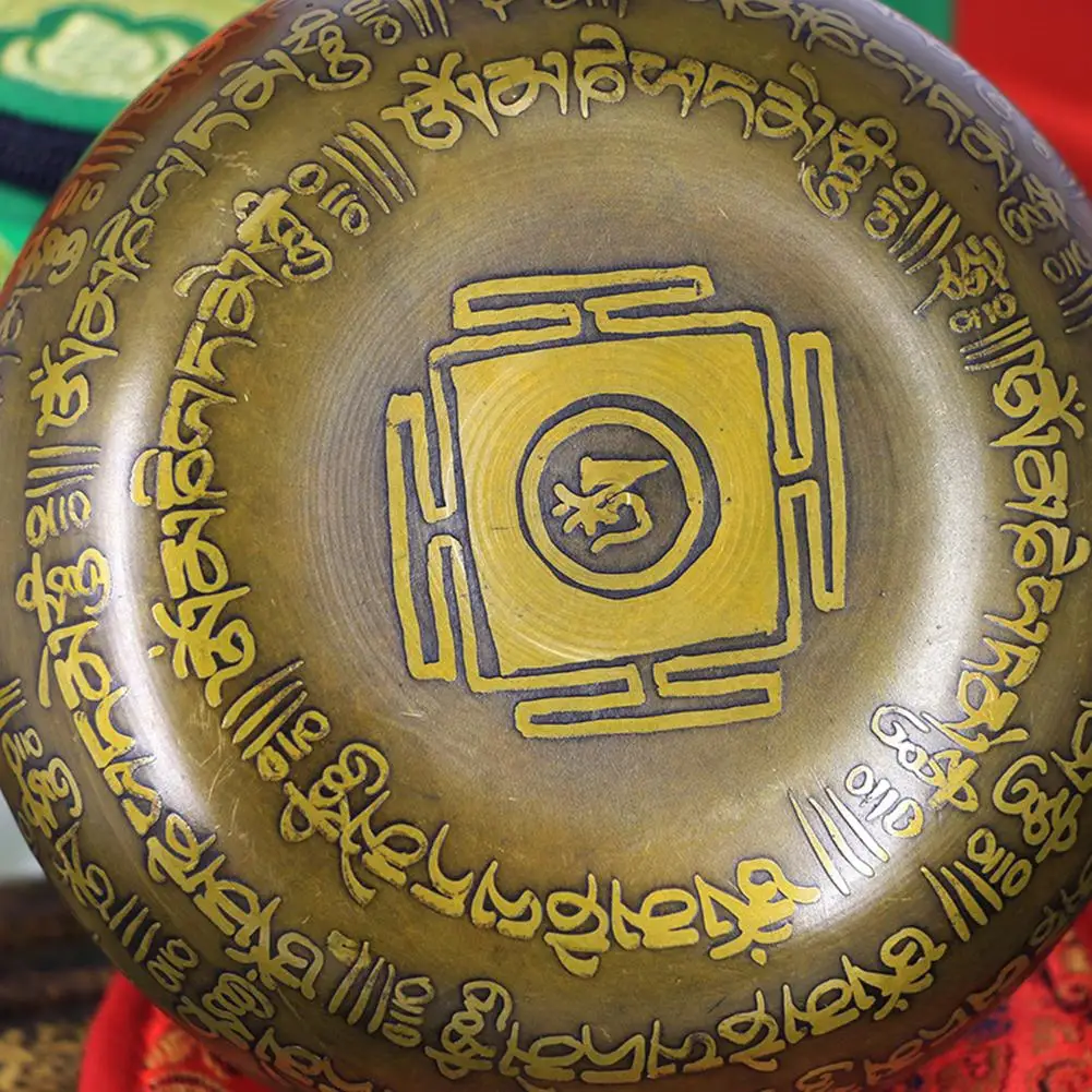 Плетеные Тибетские буддийские браслеты Поющая чаша комплект ювелирных изделий