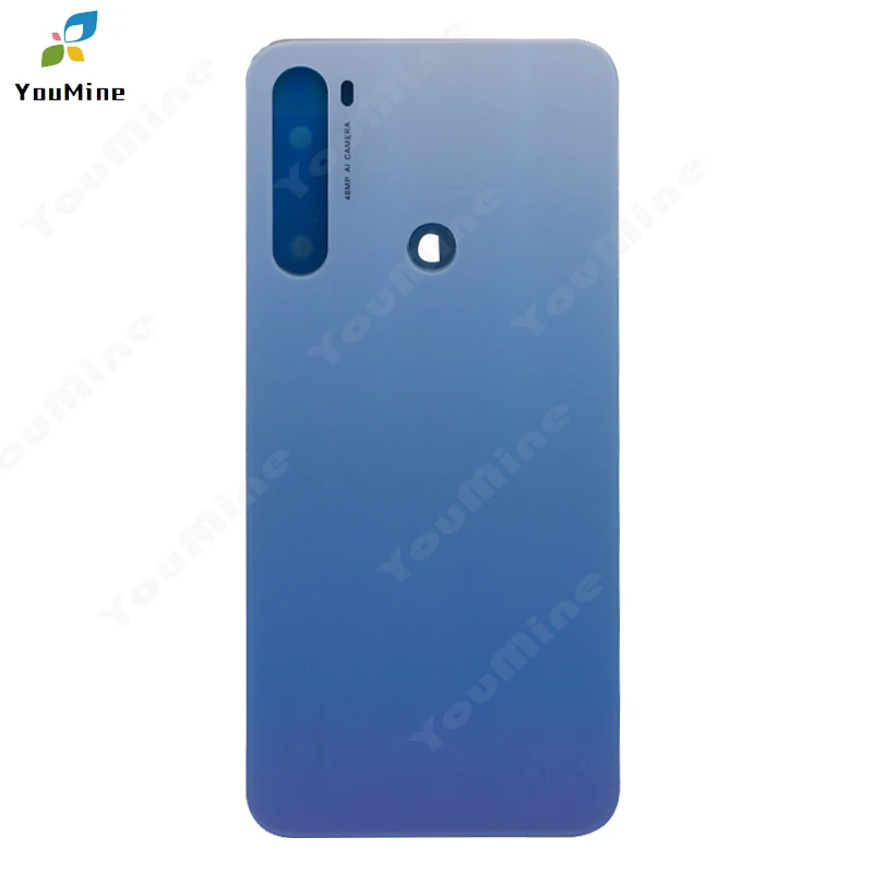 Для Xiaomi Redmi note8 Задняя крышка батареи стекло Корпус Дверь задний Чехол Замена+ объектив камеры для Redmi note 8 pro задний корпус