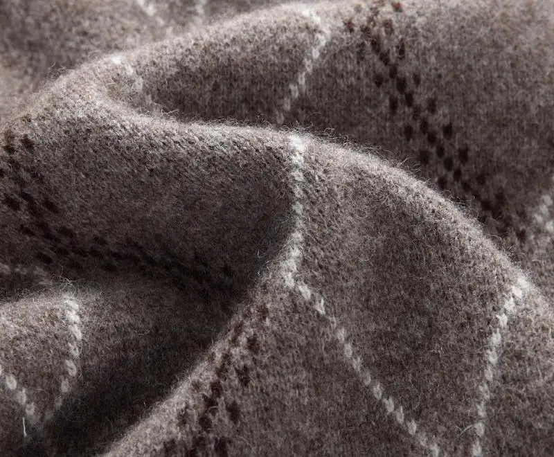 Кофта Мужская кашемировая трикотажная с V-образным вырезом 100% размера плюс 5XL |