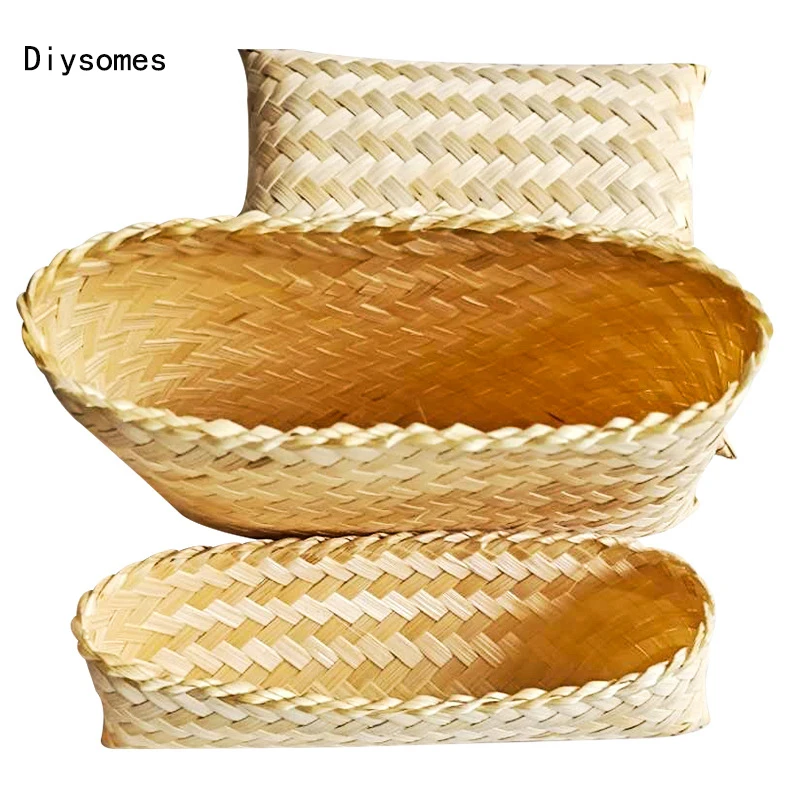Diysoms ручной работы бамбуковый тканый кошелек изготовитель на заказ бамбуковые
