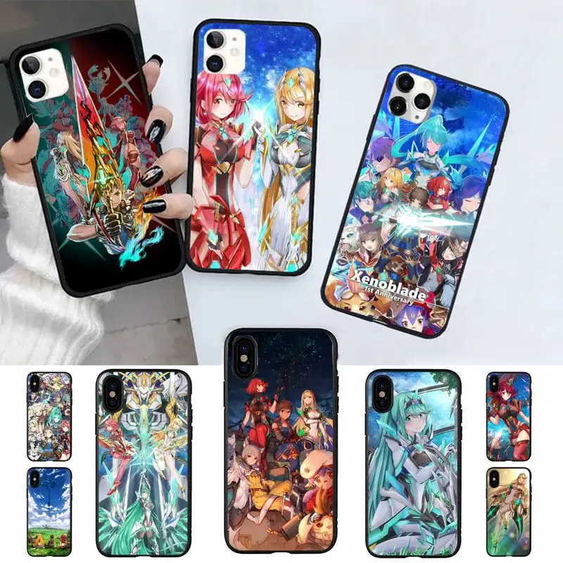 

Babaite Xenoblade Chronicles 2 Phone Case for iPhone 11 12 13 mini pro XS MAX 8 7 6 6S Plus X 5S SE 2020 XR case