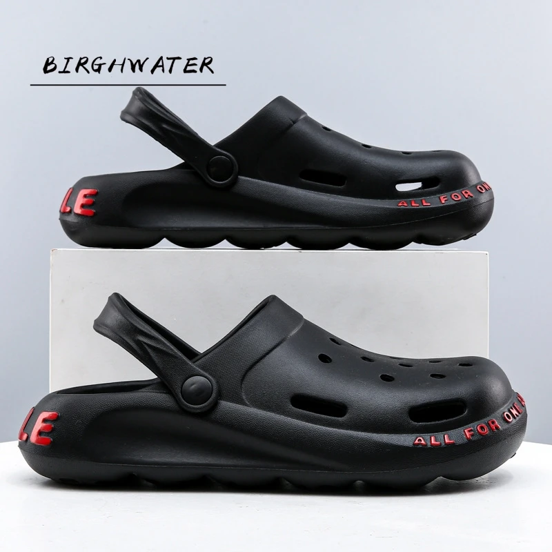 

Сандалии мужские/женские нескользящие, Нескользящие, модная обувь для воды, домашние тапочки, пляжная обувь, клоги, на лето