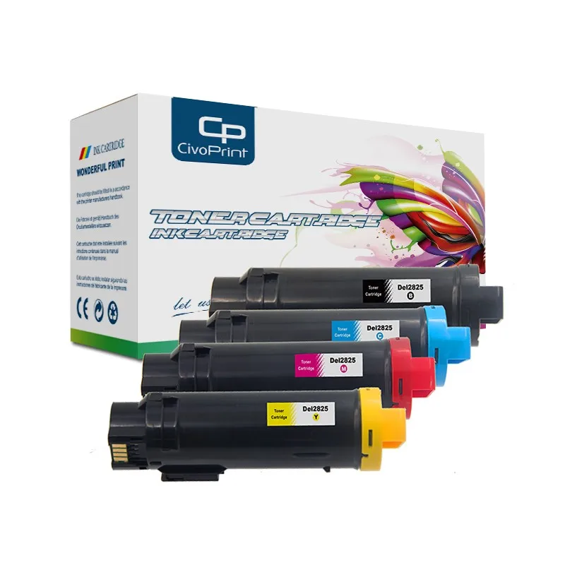 

Civoprint совместимый DEL2825 dell 2825 тонер-картридж для DEL H625cdw H825cdw S2825cdn