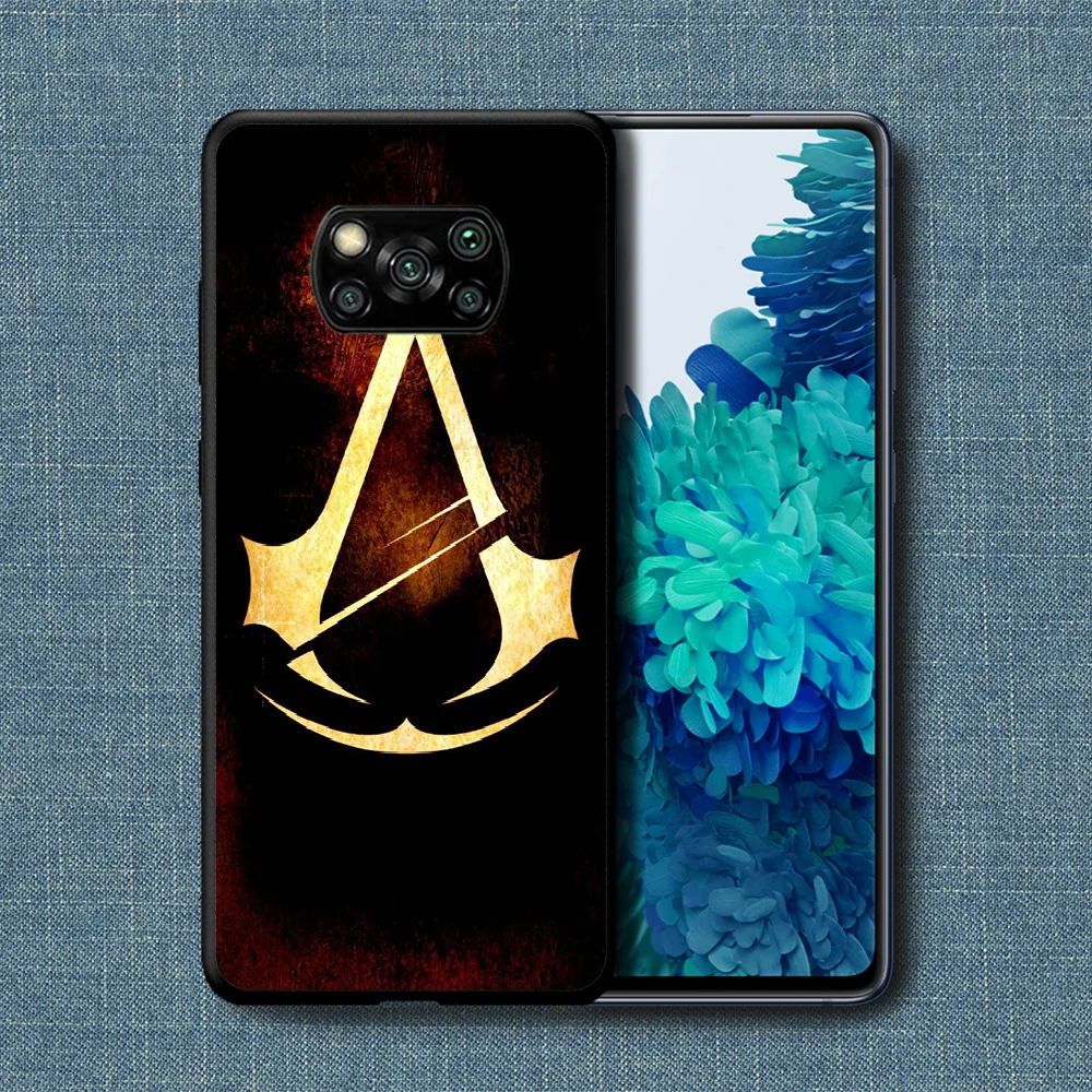 

Assassins Game Creeds Phone Case For Xiaomi Mi Note 10 A3 9 MAX 3 A2 8 9 Lite Pro Ultra black Shell Painting Cover Soft Back