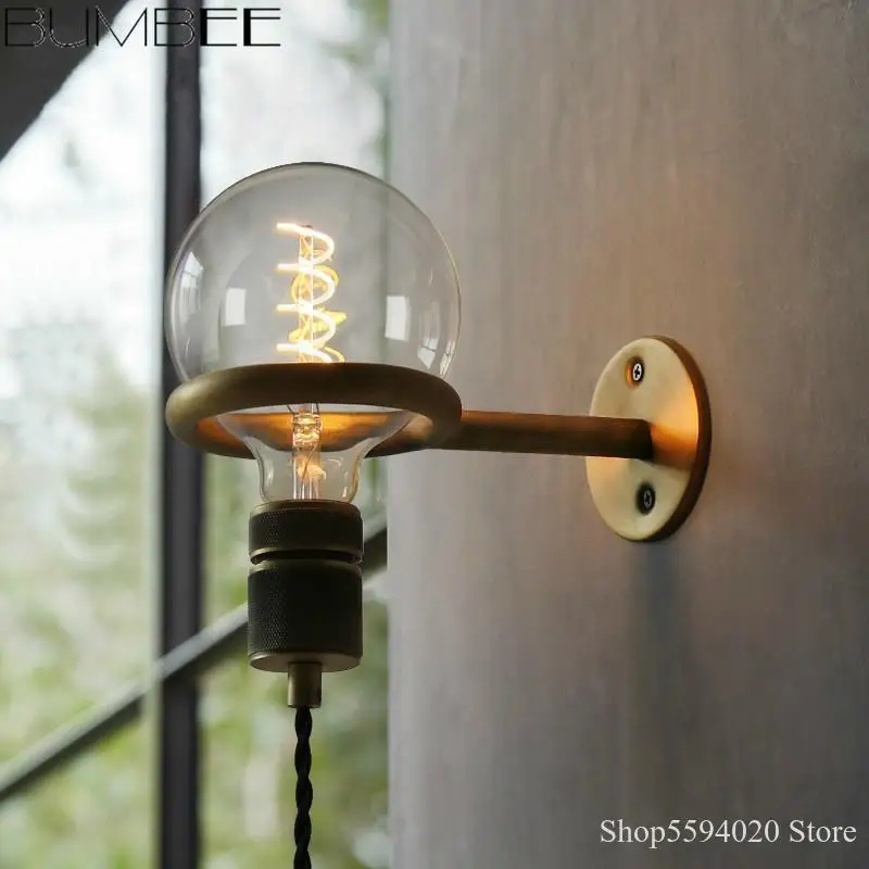 Светодиодный настенный светильник в стиле ретро индастриал американская