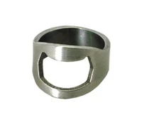 unique creative versatile stainless steel finger ring ring shape beer bottle opener 20mm or 22mm