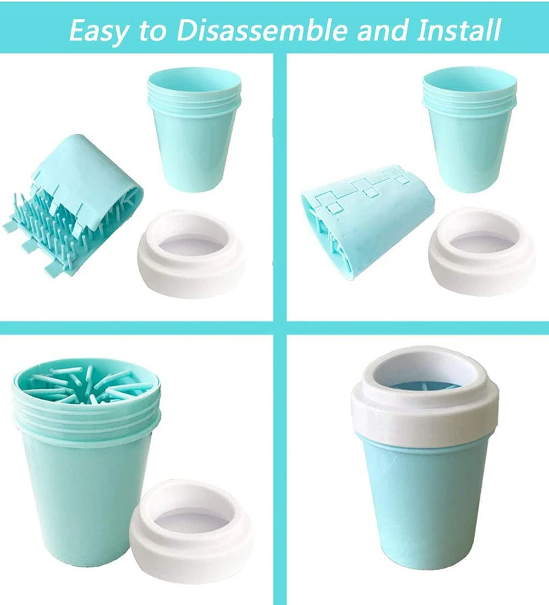 Долговечная Эффективная силиконовая мойка для лап собак портативная мягкая