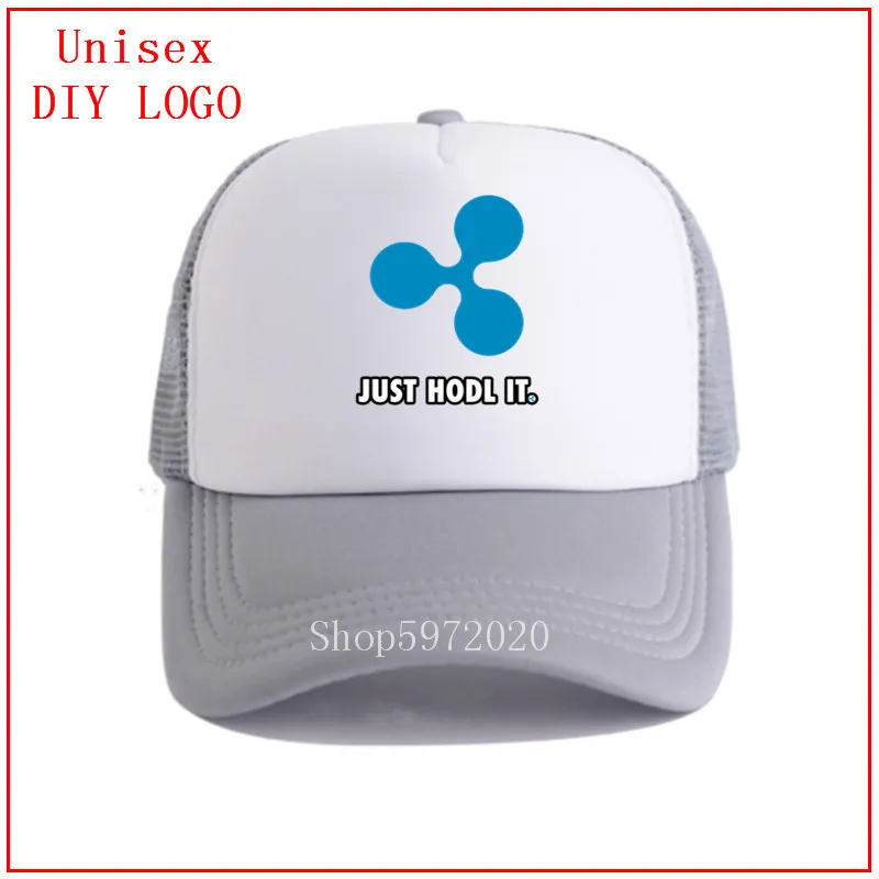 Бейсболка Just Hodl It Ripple для мужчин и женщин модная дышащая сетчатая Кепка с