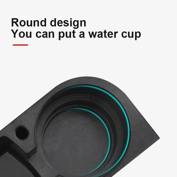 Car Cup Holder Seat Gap Organizer Storage Middle Box Auto Water Double Both Cup Drink Bottle Can Phone Keys Storage Holder Stand 5