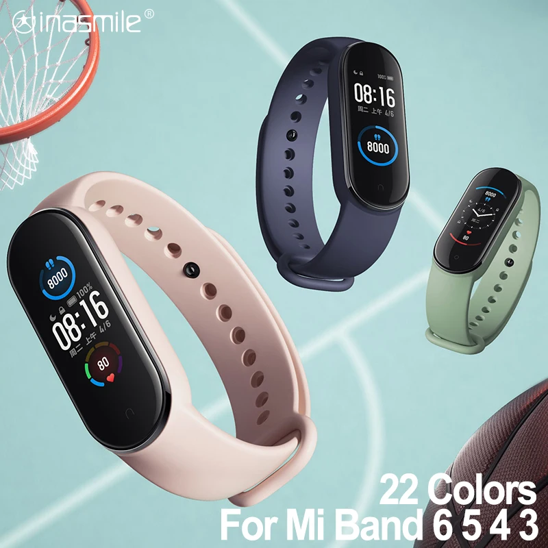 Ремешок для xiaomi mi band 6 5 4 3 браслет Mi Band 6|Смарт-аксессуары| |