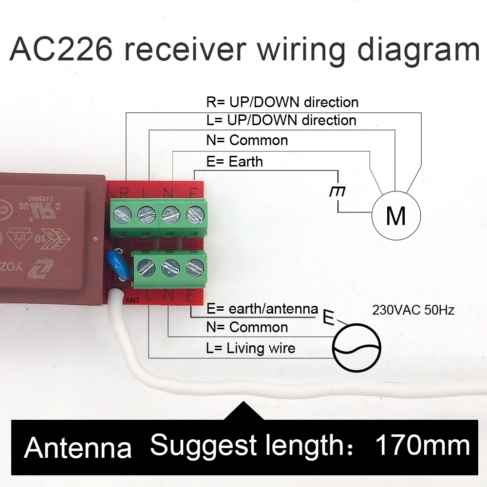 Универсальный Беспроводной дистанционного Управление RF 433 92 МГц передатчик