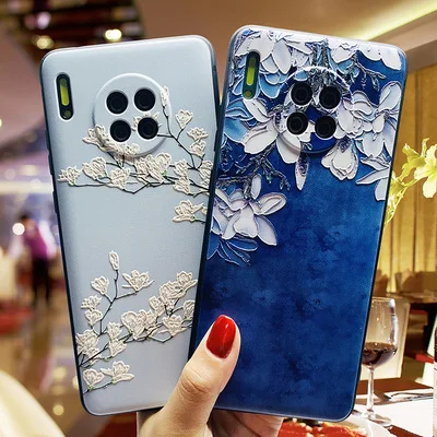 P20 P30 P40 чехол для телефона Huawei Honor 20 Mate 40 Pro 10 Lite P Smart 2019 Nova 5t Задняя крышка роскошный