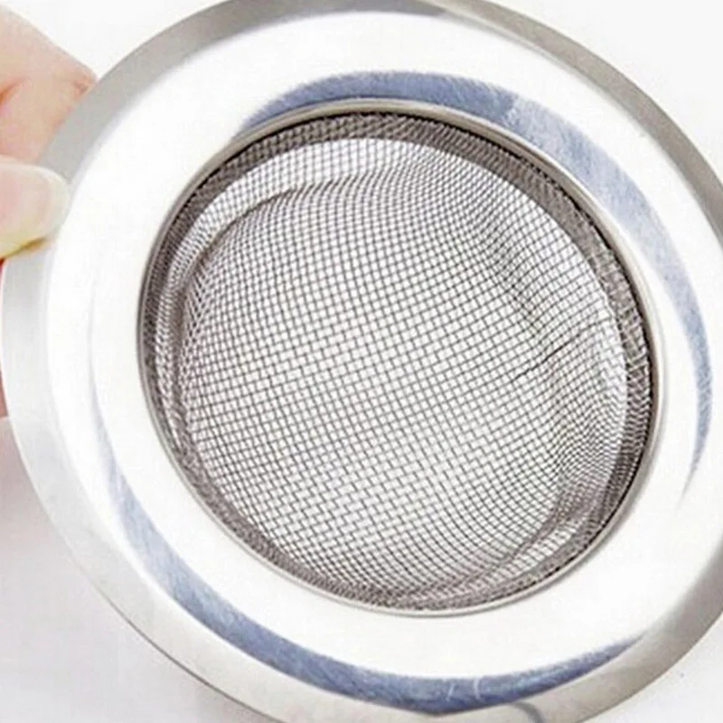 Leaking Net Strainer Kitchen Appliances Bathtub Supplies Prevent Clogging Floor Drain Stainless Steel Sewer Filters