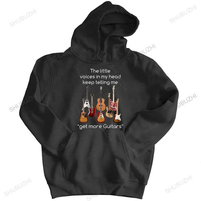 

men vintage zipper outwear Mens hoodie funny Guitar pullover Get More Guitars Fashion autumn top gift unisex brand sweatshirt