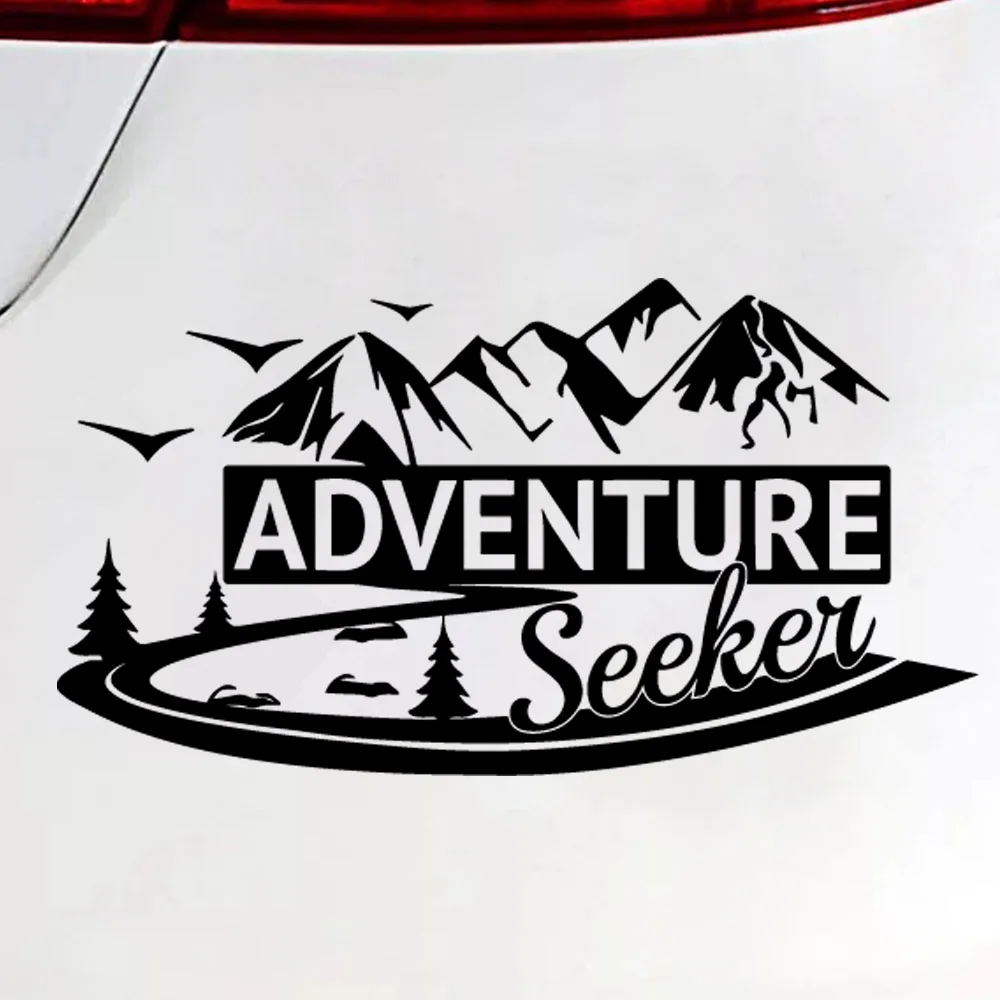 

New Design Explore And Adventure Auto Sticker Waterproof Self-Adhesive Removable Car Sticker Scratch Cover Decal Auto Decoration