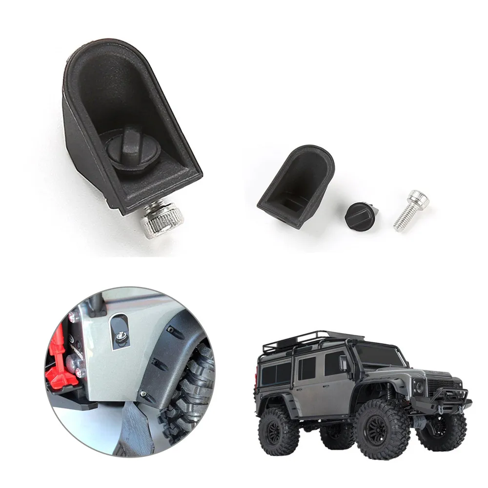 Trx4 масляный бак мягкий резиновый TRX-4 T4 среда эмуляция Танк танкер моделирование Танк рот масляный резиновый бак черный пластиковый чехол
