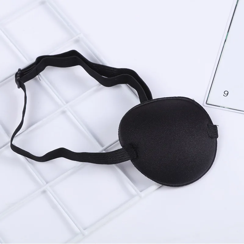 2020 New Unisex Single Eye Patch Washable Adjustable Concave Medical Pirate Cosplay Costume Accessories | Красота и здоровье