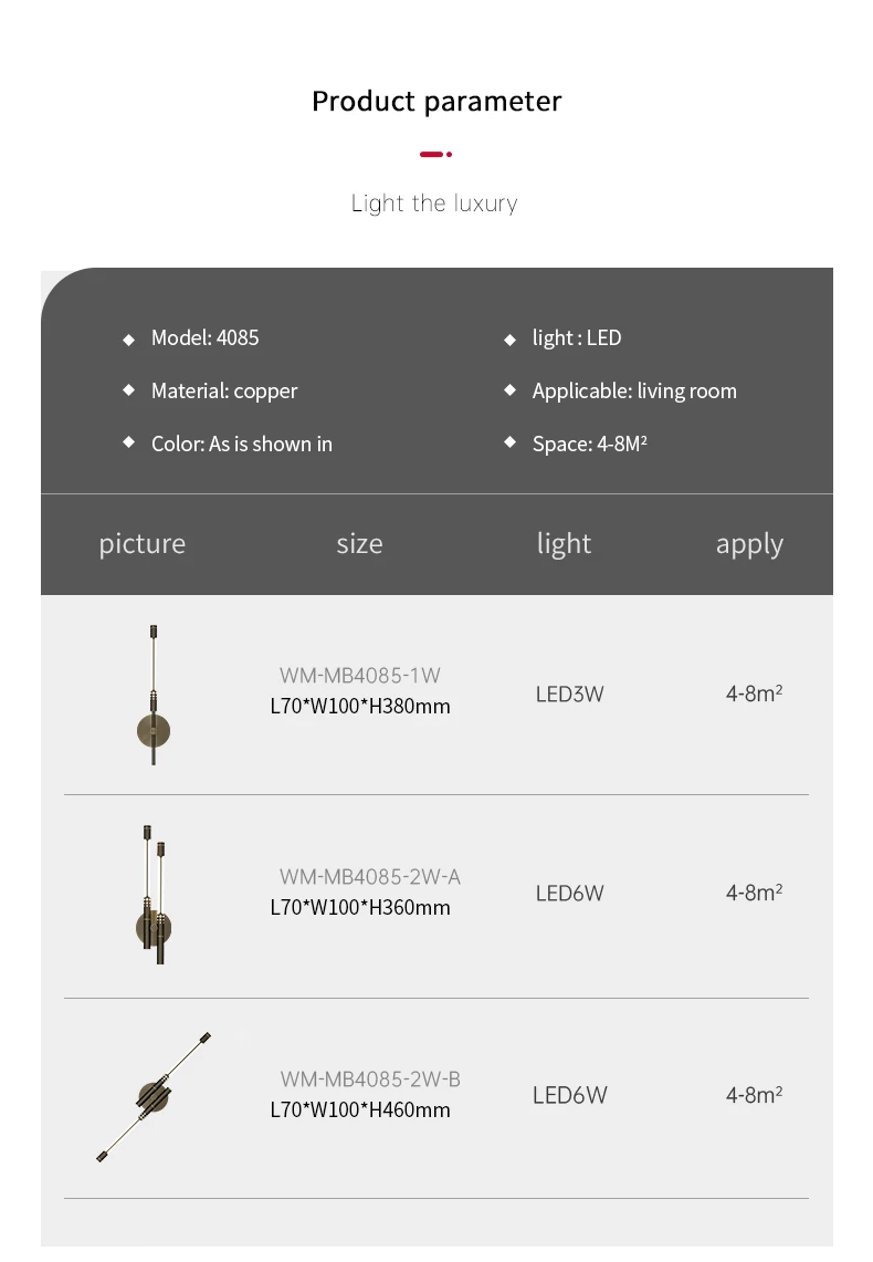 Modern Copper Design LED Wall Lamp For Living Room Bedroom Bedside Corridor Aisle Sconce Light Gold Indoor Decoration Fixture wall sconces for living room