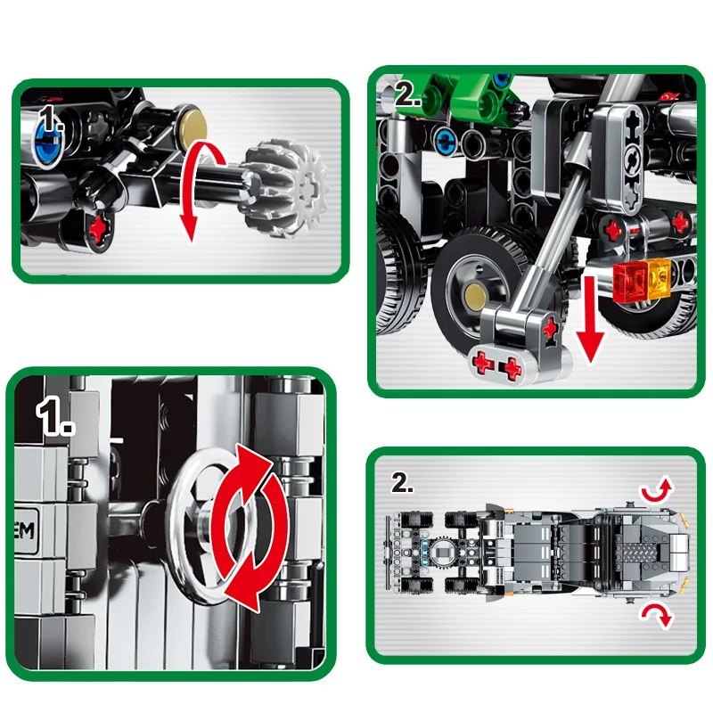 

1202pcs Technic Compatible City Big Truck Engineering Cars Buiding Blocks Container Vehicles Figures Bricks Toys For Children