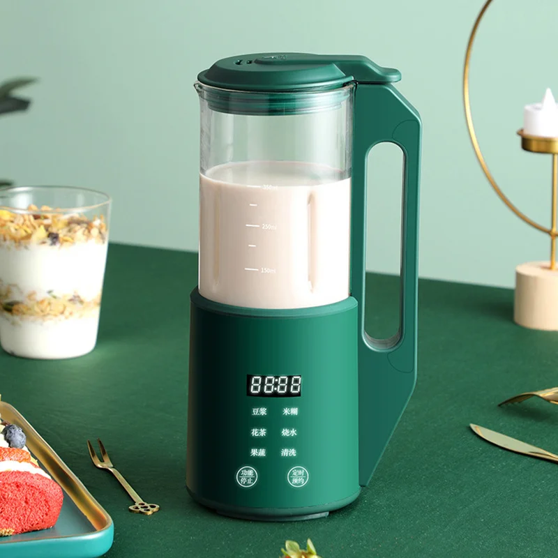 

350ml Soybean Milk Machine Portable Electric Juicer Blender Automatic Heating Soymilk Stir Rice Paste Maker Filter-free 220V