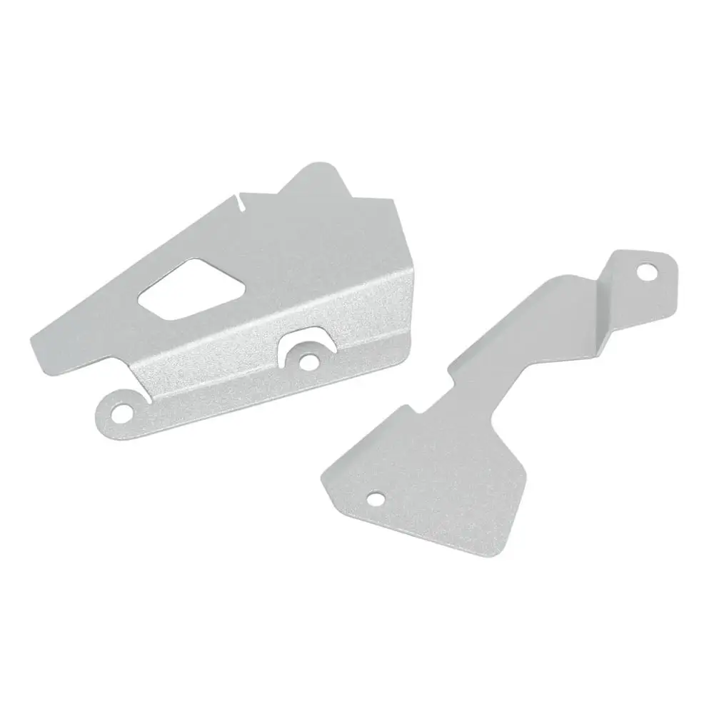 Серебристая боковая панель крышка рамы резервуар тормоза защита комплект для
